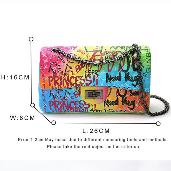 HP ❤️ “GRAFFITI BAG” The hottest trend of 2020 💖 - Picture 10 of 12